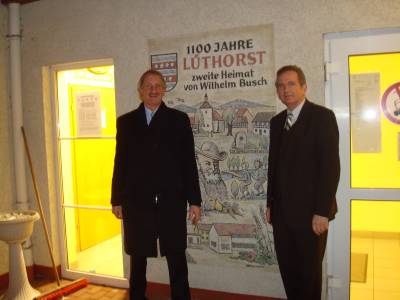 Besuch Wilhelm Busch Zimmer Lthorst - 