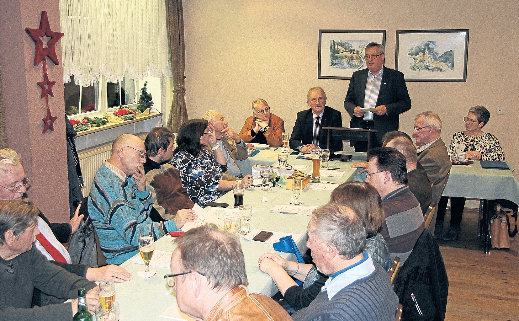 Der lndliche Raum war das Thema des Vortrags des CDU-Landtagsabgeordneten Karl-Heinz Bley beim CDU-Stadtverband Dassel. Foto: Kondziella
